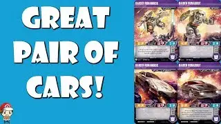 2 New Transformers TCG Cars Work Really Nicely Together!