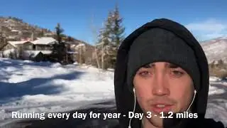 Running every day for a year - Day 3 - 1.2 miles