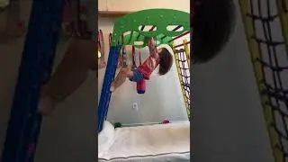 amazing upside down monkey bars
