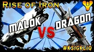 Destiny Rise of Iron Grasp of Malok vs Clever Dragon Best Pulse Rifle