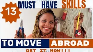 GET THESE SKILLS AND MAKE A LOT OF MONEY AND ALSO SAVE MONEY  | HIGH-PAYING JOB ABROAD/WORLDWIDE.