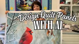 Designing Quilt Panels with AI | ChatGPT Prompts + Ideogram Tutorial (Part 2)