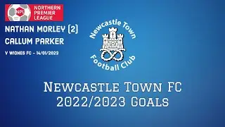 Newcastle Town FC Goals 2022 23 - Nathan Morley (2) and Callum Parker v Widnes FC (14/01/2023)