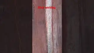 stick welding process capping weld