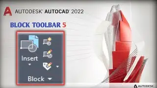 Block Toolbar Ko Planing Me Kese Use Kiya Jata He//ऑटोकैड में ब्लॉक टूलबार से कैसे ड्राइंग बनाते हैं