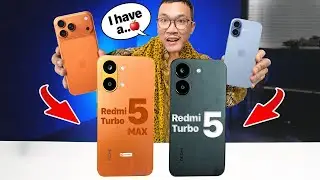 Hands-on with the Redmi Turbo 5 and Turbo 5 Max: 9,000mAh battery, 9500 Dimensity, and 100W charg...