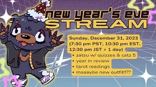[NEW YEAR'S EVE] let's ring in the new year together!