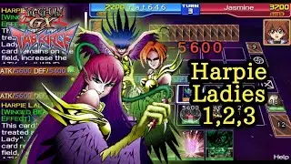 Harpie Lady Deck vs. Jasmine [ Yugioh GX Tag Force 1 ]