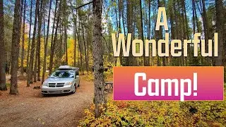 A Campsite Review ~ Glacier National Park's Apgar Campground 🏕