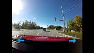 A Drive Along Big Bay Point Rd in Barrie