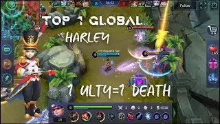 Top 1 Global Harley |Roam|Kill Tan^| 1 ulty=1 death