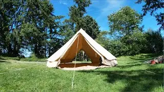 GoPro Journal 20 (CanvasCamp Sibley 600 Double Door Tent Setup）/ GoPro 日記 20（雙門神殿帳篷組裝）！！
