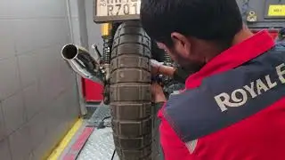 🔥 RE GT 650 🏍️ | 5th Service at 16K KM ⚙️ | Brake Pad Change 🛑 & Speedo Fix!