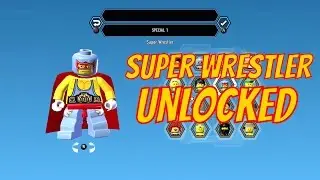 LEGO City Undercover Remastered Super Wrestler Unlock Location and Free Roam Gameplay