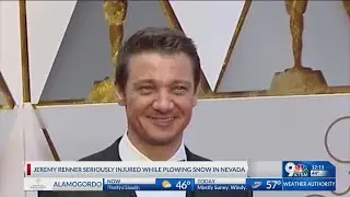 Jeremy Renner seriously injured while plowing snow in Reno, Nevada