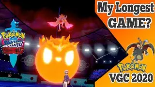 My Longest Battle Yet!? Pokemon Sword Shield VGC 2020 Ranked Battles Coaching and Lapras Team!