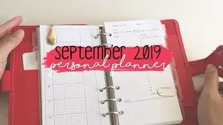 Сентябрь 2019 г. | Настройка персонального планировщика Filofax