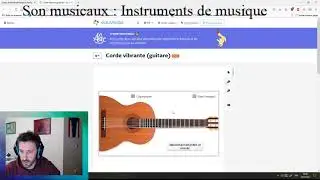 Les instruments de musique (guitare, piano ou clarinette)