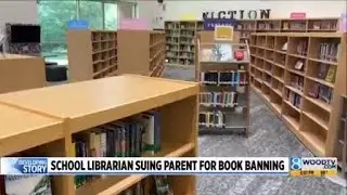 School librarian suing parent for book banning