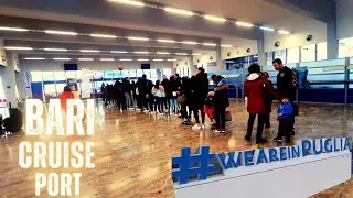 Bari Cruise Port Italy 🇮🇹 || Terminal Crociere di Bari || Puglia