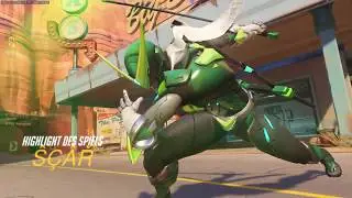 Some battle Mercy+The last Genji//ScaR_OW//Overwatch