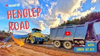 Manipur: CTB Road Churachandpur To Henglep Road Project update || Road Project Manipur ||2026 Update