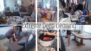Extreme Deep Cleaning || Extreme Cleaning Motivation 2022 || Decluttering & Organizing my Closet