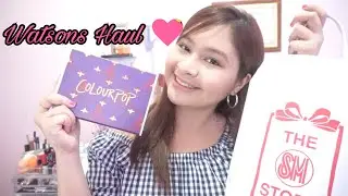 Watsons Haul 2018 ❤️ | Philippines | Aliya Lee