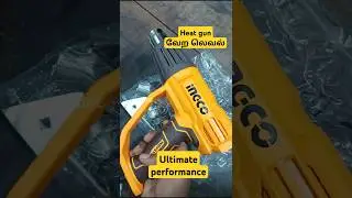 Ingco heat gun unboxing and performance explained // Ingco 2000 w heat gun review in tamil