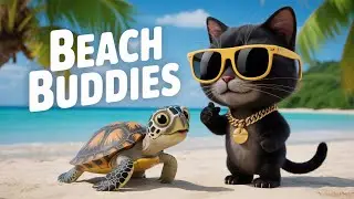 Luffy the Prankster Cat | Funny 3D Pixar-Style Short Film for Kids