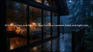 Extended Deep Sleep Music with Rain Sounds and Soft Piano #fw0