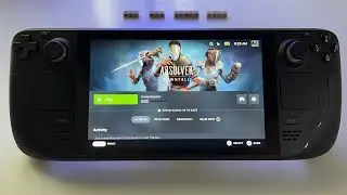 Absolver Downfall - Steam Deck handheld gameplay