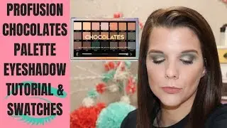 PROFUSION CHOCOLATES PALETTE EYESHADOW TUTORIAL