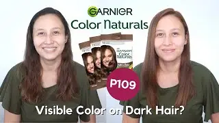 DIY Golden Brown Hair Color at Home NO BLEACH ft. Garnier Color Naturals | Lolly Isabel
