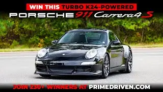Prime Driven&rsquo;s Boldest Giveaway Ever: Turbo VTEC K24 Porsche 911 Carrera 4S