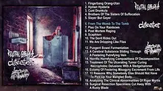Rectal Smegma / Cliteater / Last Days of Humanity - split CD FULL ALBUM (2020 - Goregrind)