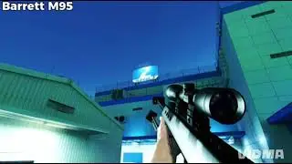 Barrett M95 rifle sound effect