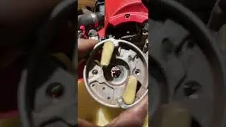 How to remove redmax ebz8500 flywheel/starter cup