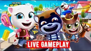 Talking Tom Gold Run LIVE Gameplay Episode 19