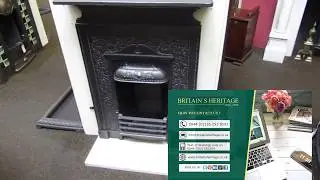 Britain`s Heritage AI 068/9 Antique Victorian Bedroom Fireplace