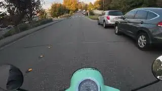 Milk Crate Burrito Test Genuine Buddy 125cc Scooter Mod  | DJI Action 4