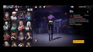 Free fire best secret character name 