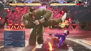 Tekken 8 // Jack 8 High damage combos