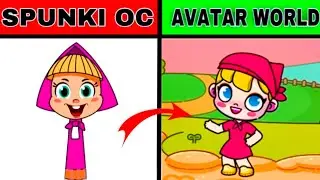 My Sprunki OC  Masha and the Bear In AVATAR WORLD
