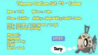 Custom Moveset #3 - Status Inducing Feebas
