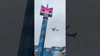 Unikitty&rsquo;s Disco Drop VS. Fire and Ice Freefall. #legolandbillund #legolandwindsor #unikitty