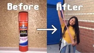 Как сделать слайм с помощью ТОЛЬКО клея-карандаша :)