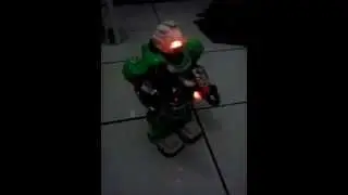 Robot ANDROID New Power Warrior Green - Belanja Mainan Online