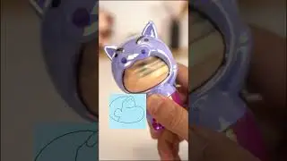 My girlfriend send a face-changing Shin-chan pendant 😂😂😂 #gift #keychain #funny