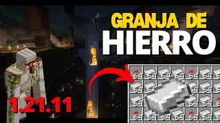 C&oacute;mo Hacer una Granja AFK de Hierro Modular &ndash; Minecraft 1.21.11 (Gu&iacute;a Completa) ⚒️